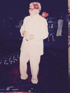 Mr. Herbert Berg having fun at an FTD convention