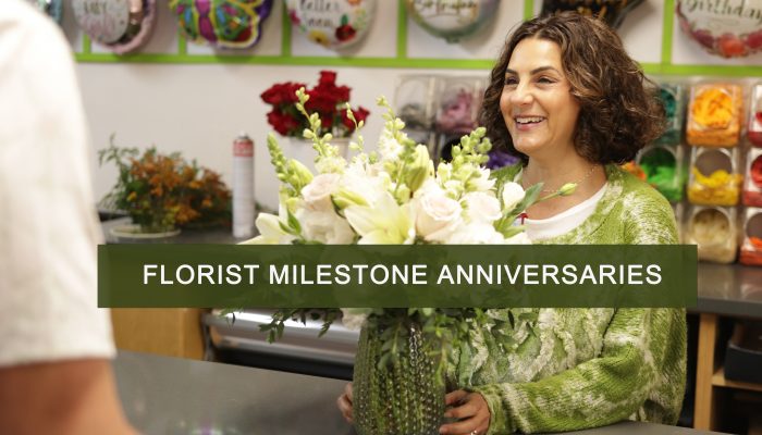 Florist Milestone Anniversaries